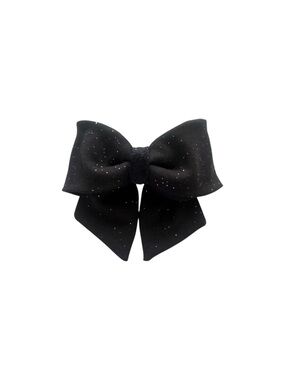 Elegant Black Hair Bows.